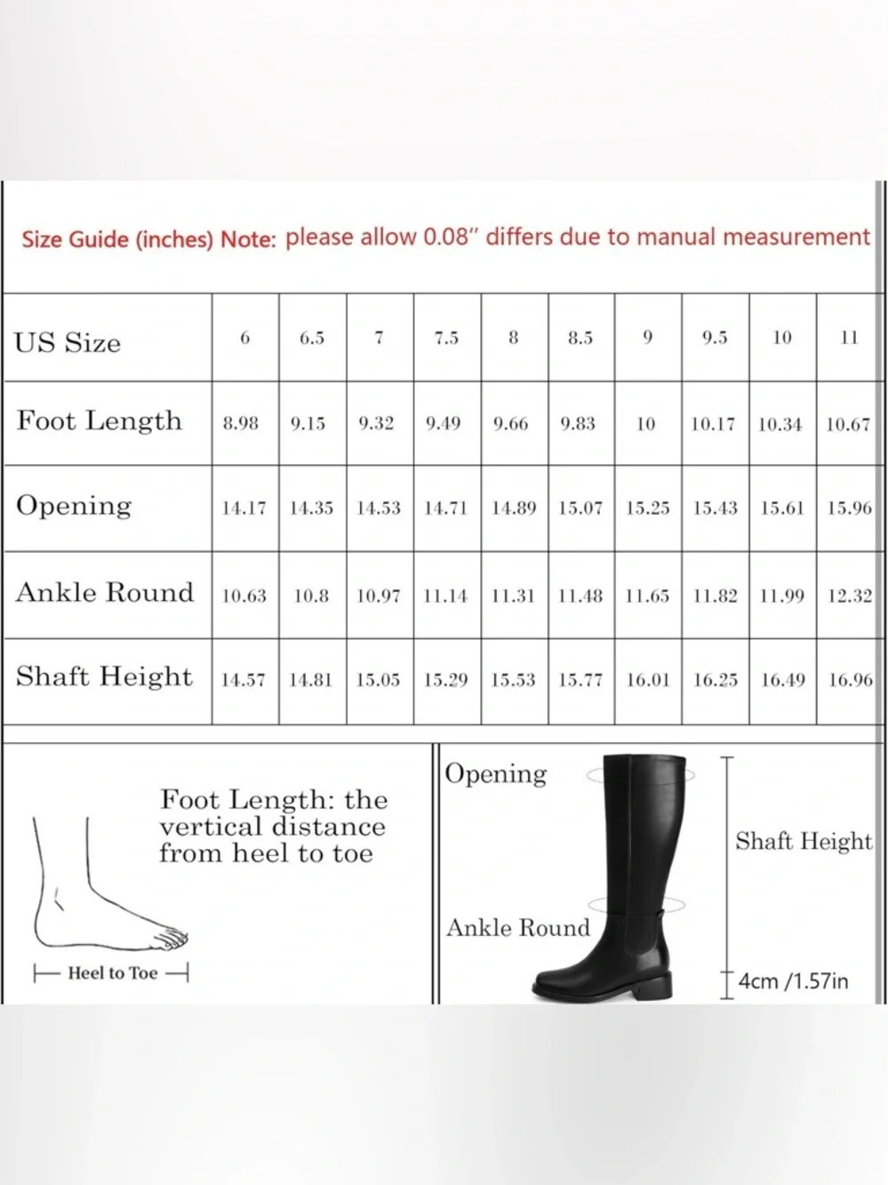 QIY Knee High Faux Leather Elastic Square Toe Side Zipper Fall Long Tall Boots
